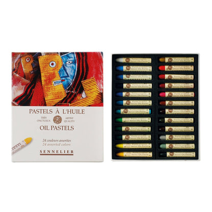 Pasteles al óleo Sennelier con 24 Universales