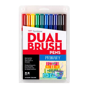 Set Tombow ABT Dual Brush Tonos Primarios