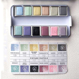 Acuarelas Art Philosophy Confections Vintage Pastels